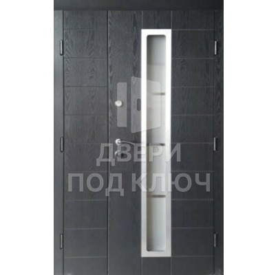 Входная парадная дверь со стеклопакетом, цена ДПК-11537
